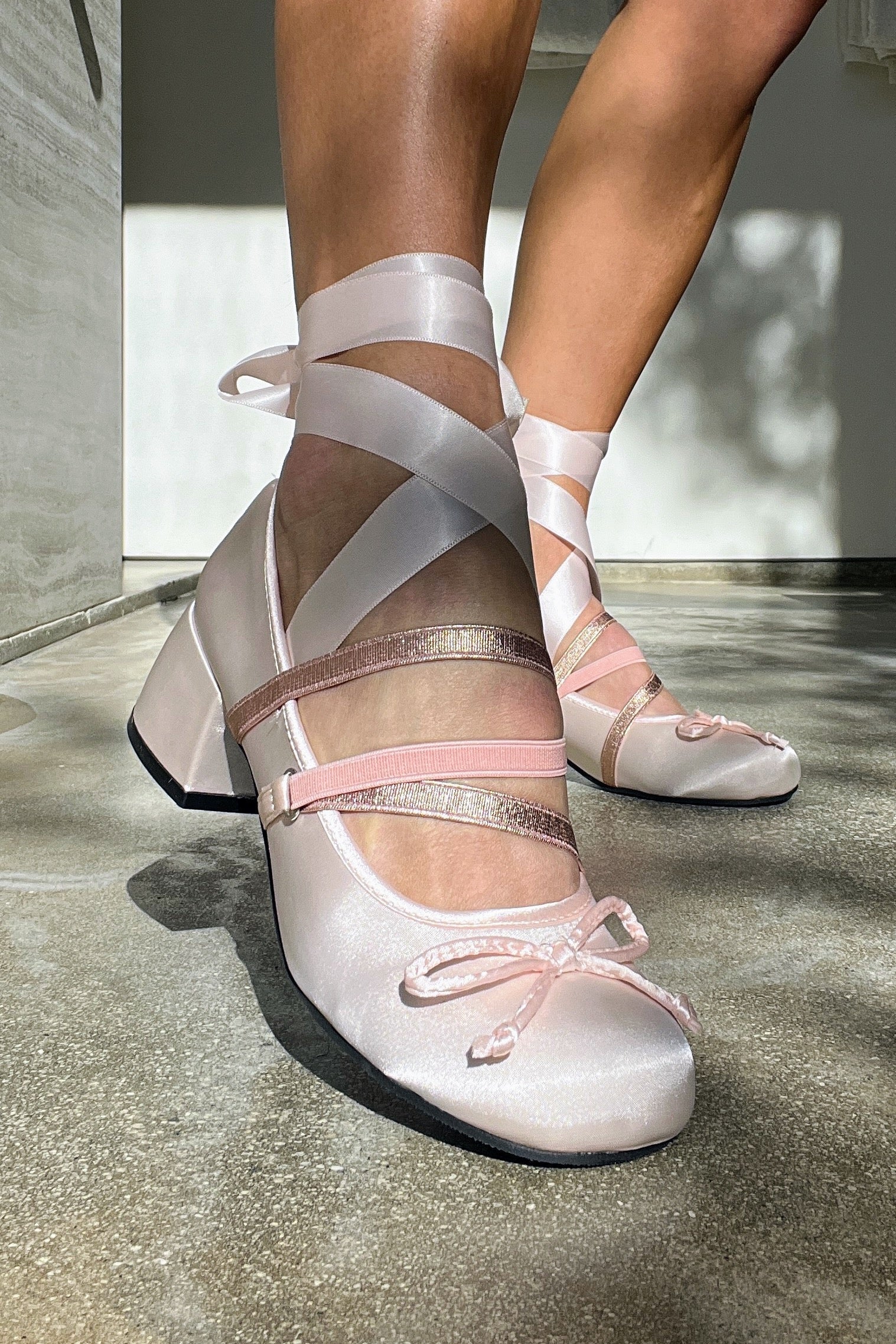 Ballerina Heels - Pink - Image 10
