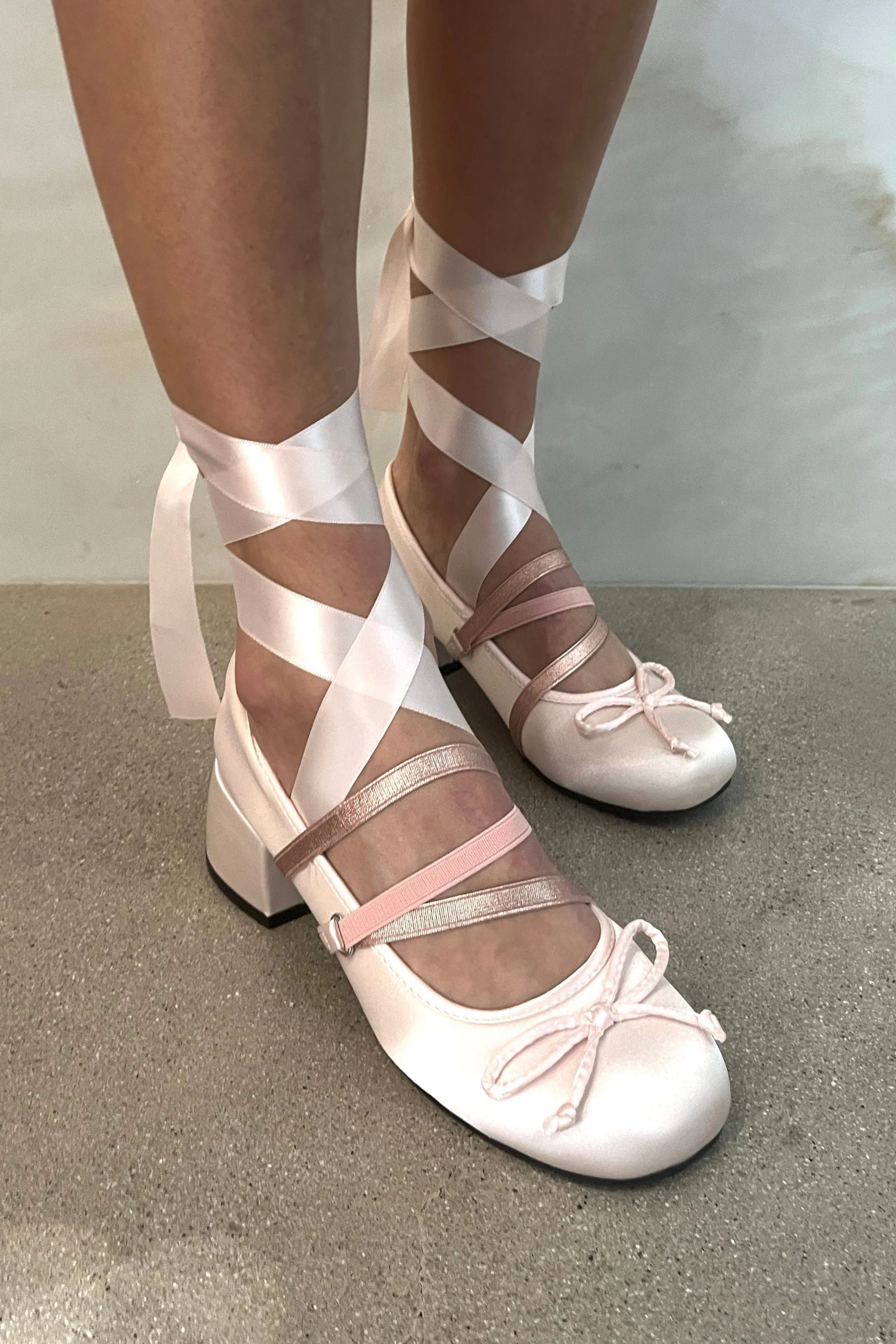 Ballerina Heels - Pink - Image 9