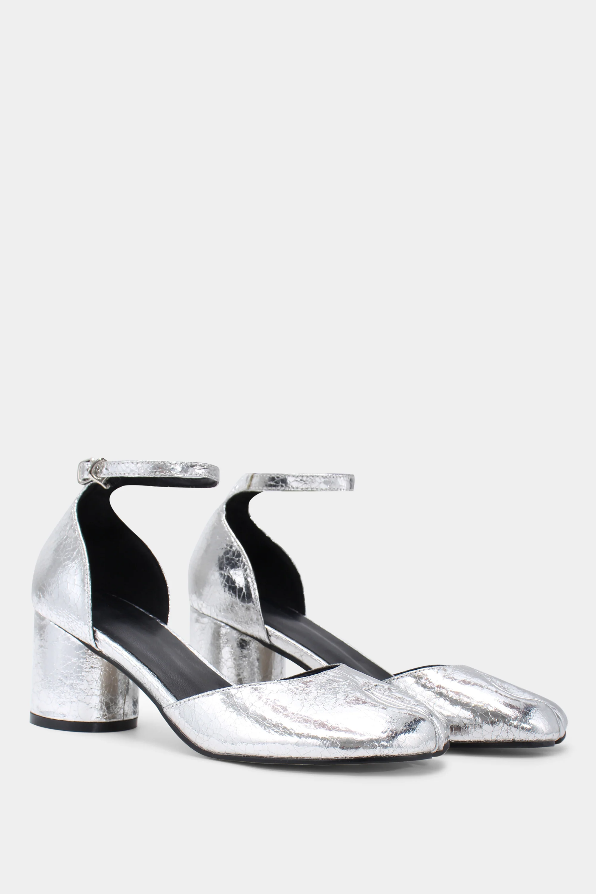 Cobrah Mary Janes - Silver - Image 3