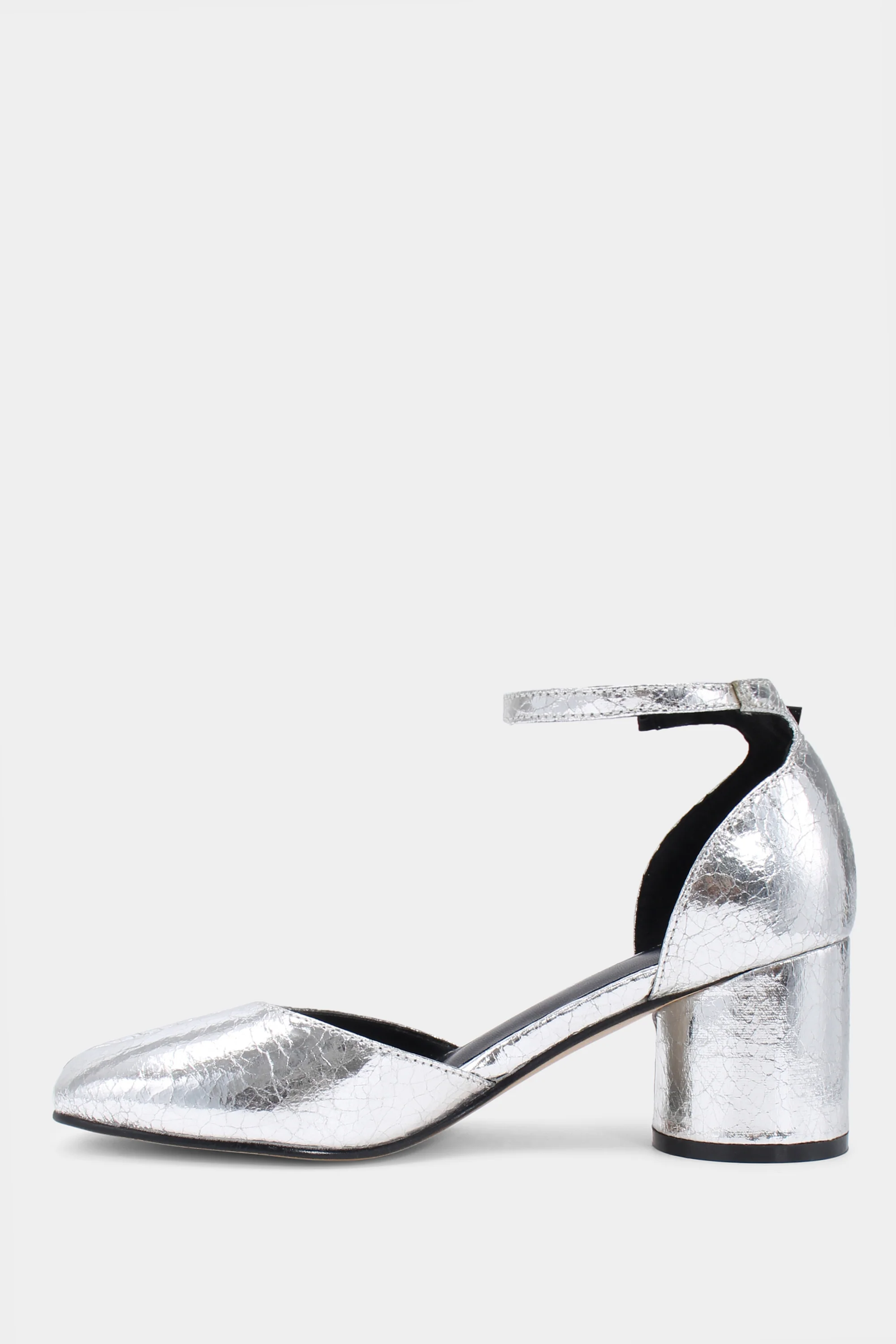 Cobrah Mary Janes - Silver - Image 5