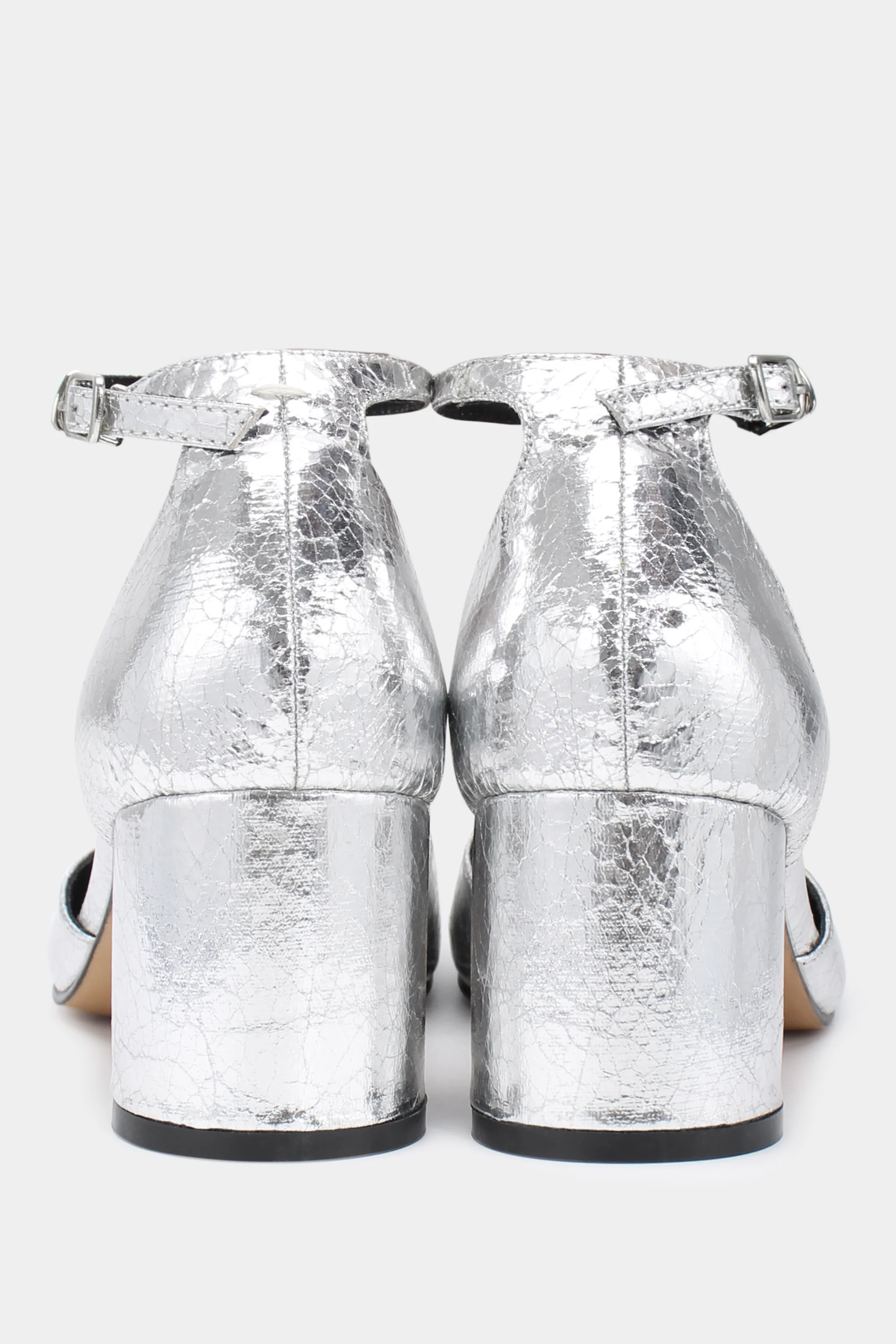Cobrah Mary Janes - Silver - Image 6