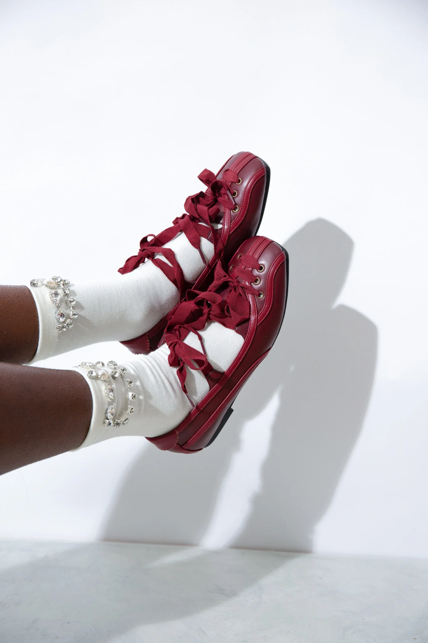 Play Ball Flats - Crimson - Image 10
