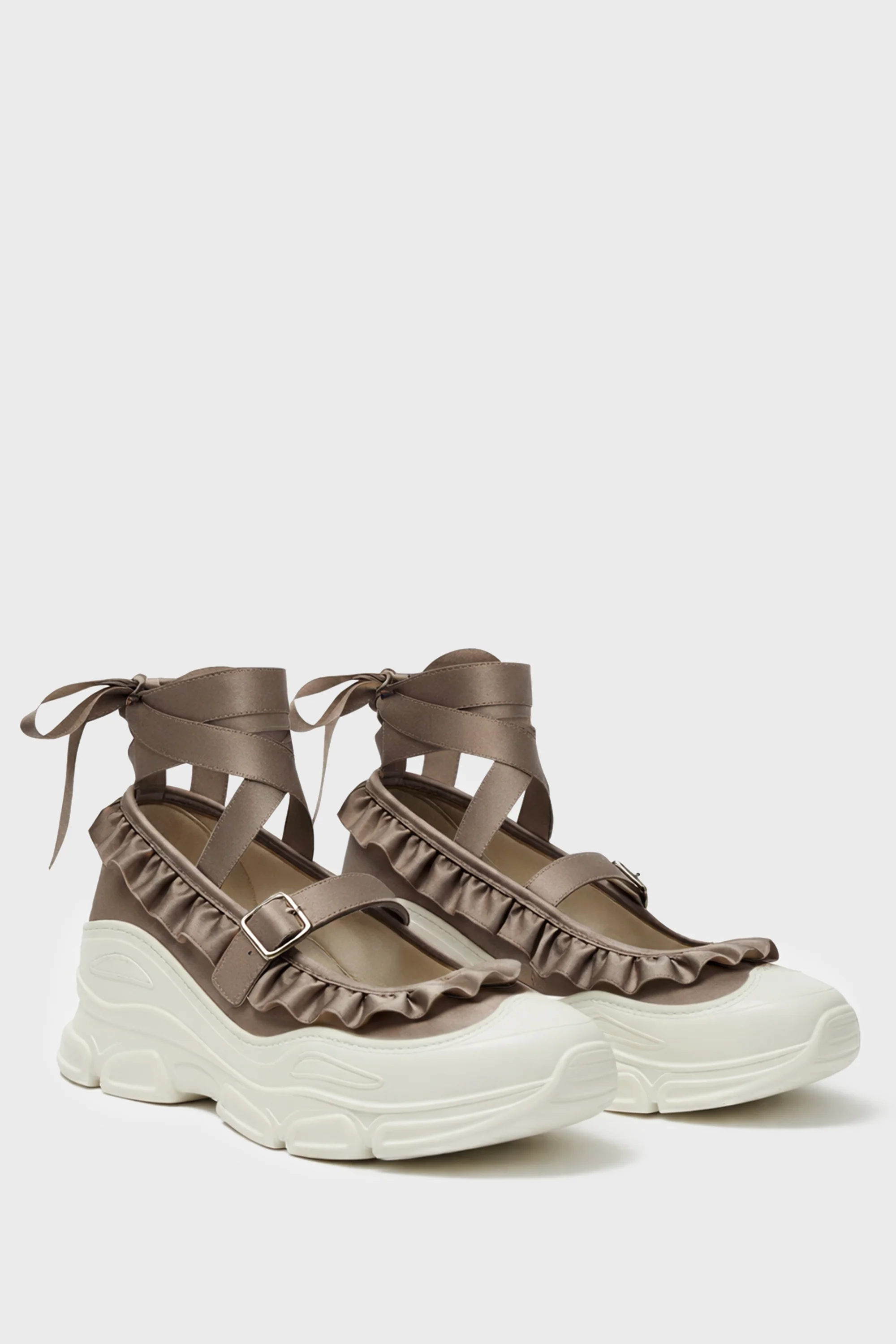 Marie Jane Ballet Sneakers - Elephant - Image 4