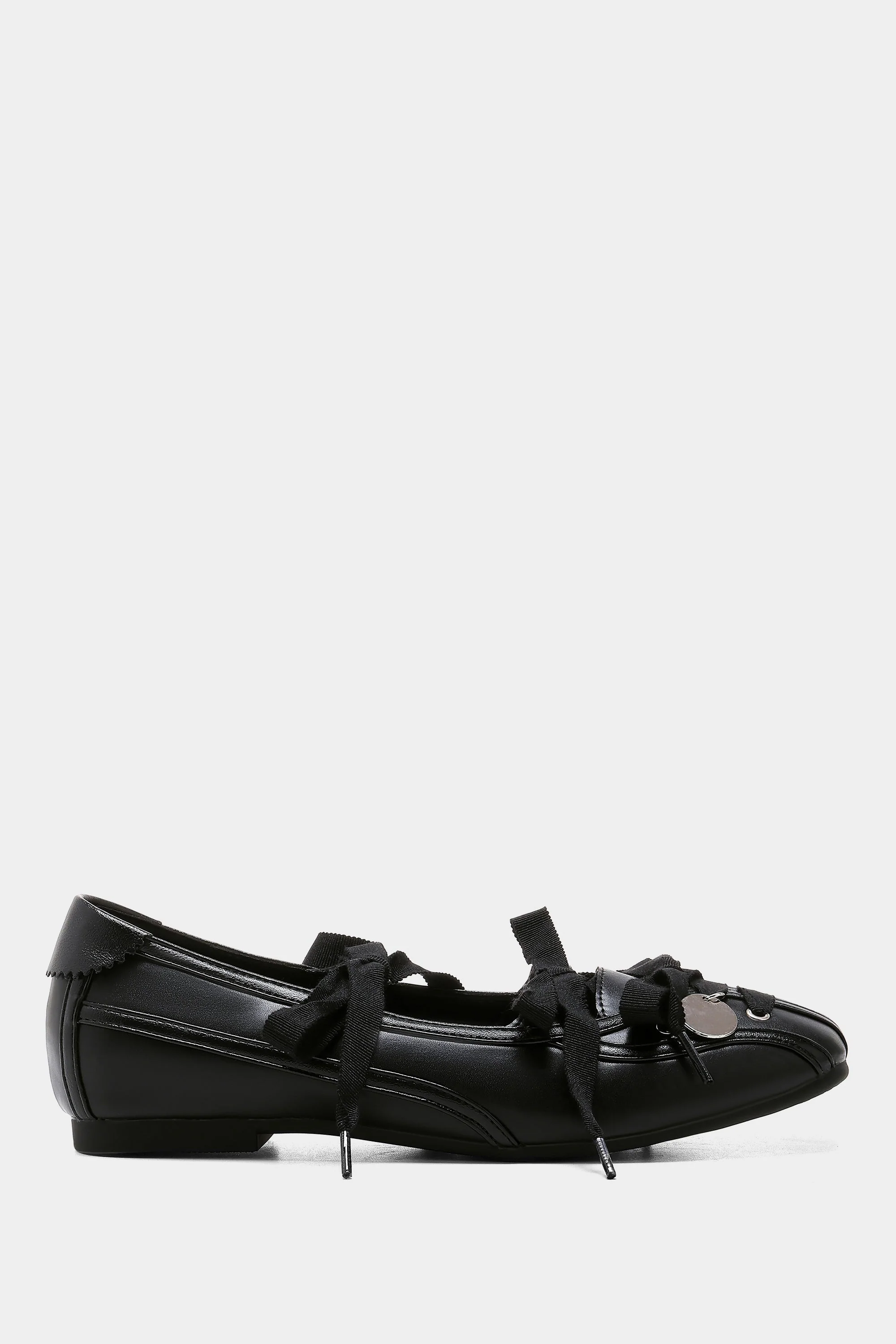 Play Ball Flats - Black - Image 5
