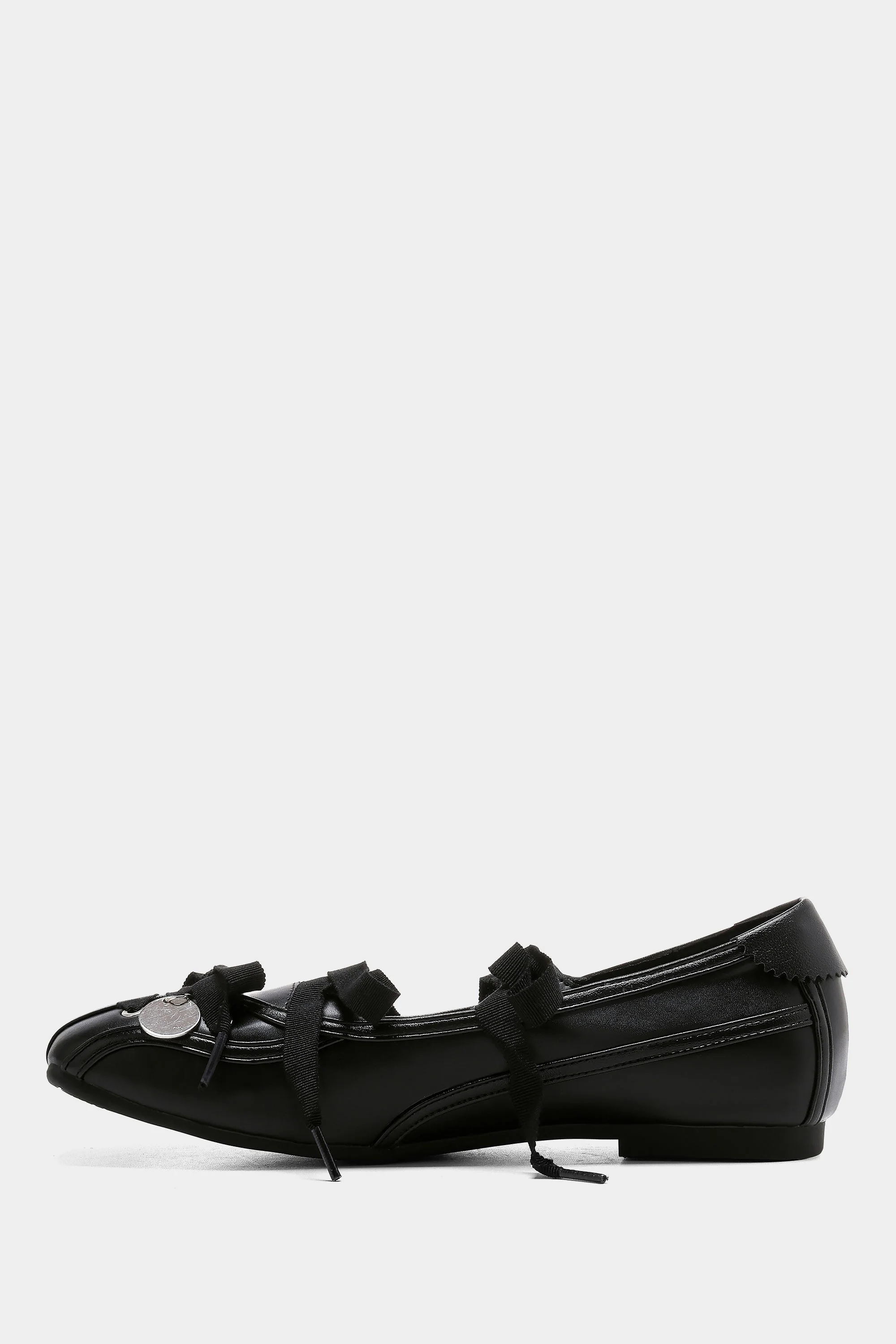 Play Ball Flats - Black - Image 6