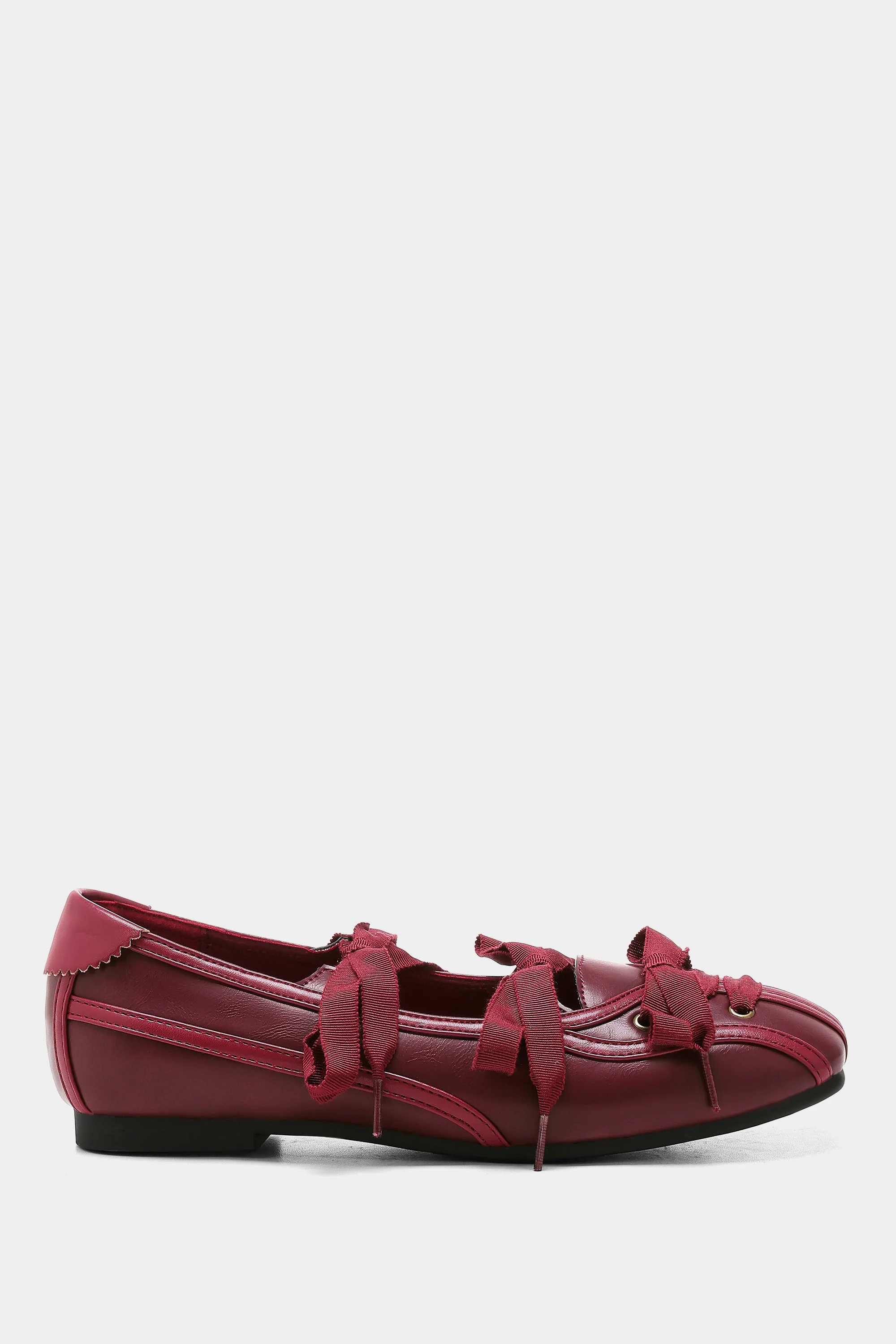 Play Ball Flats - Crimson - Image 5