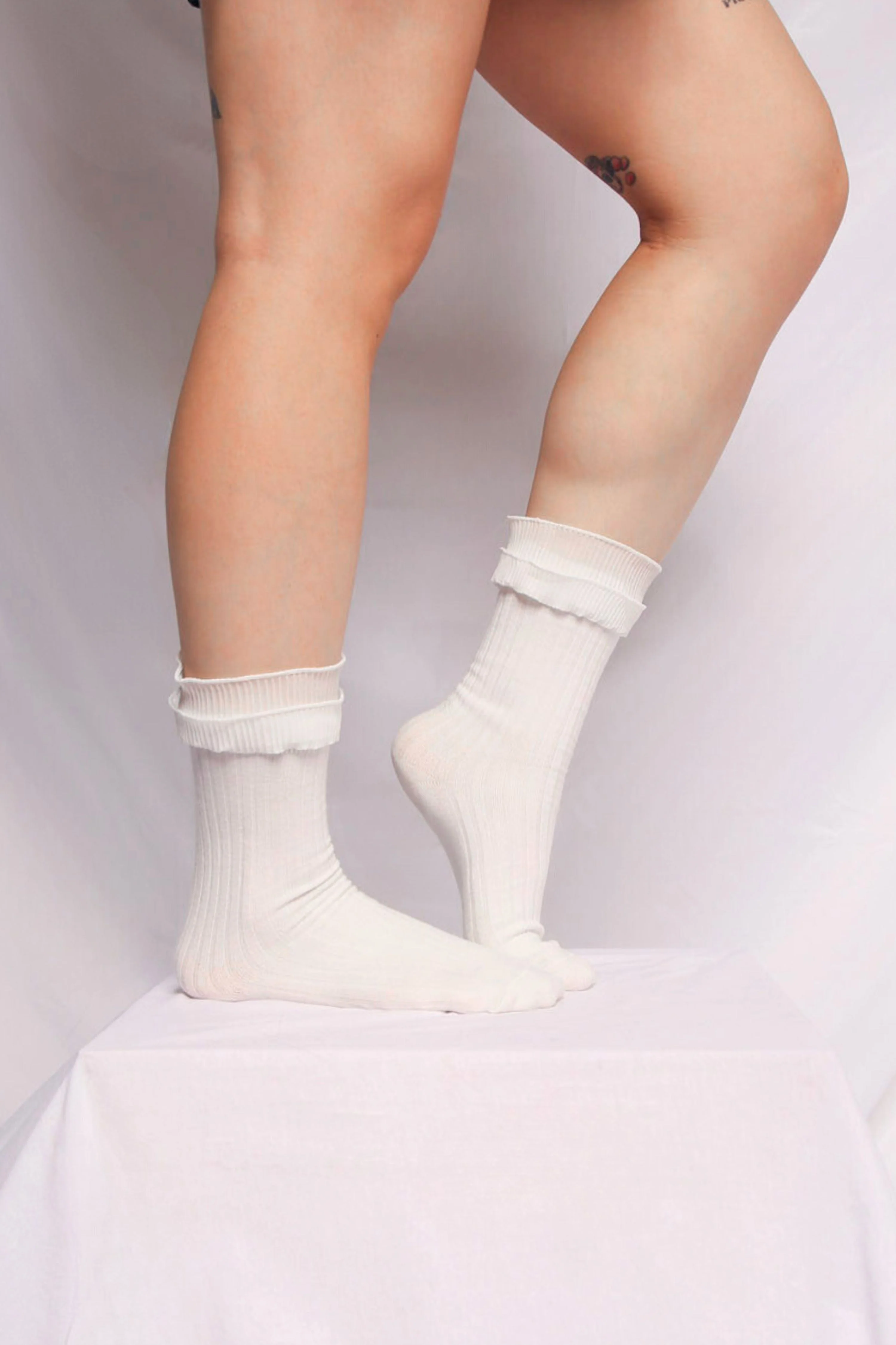 Tulip Socks - White - Image 3