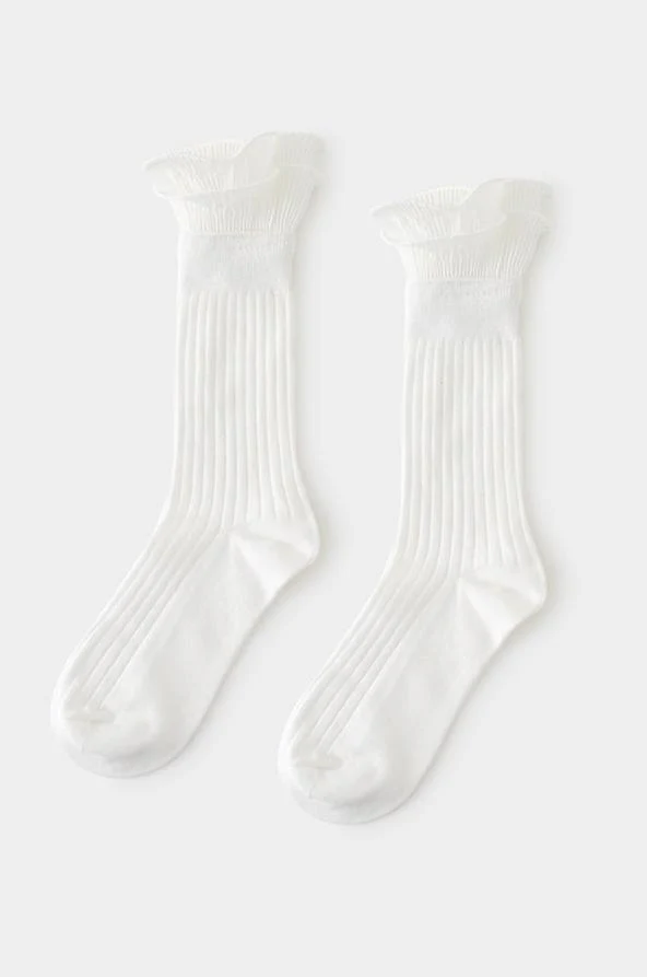 Tulip Socks - White - Image 4
